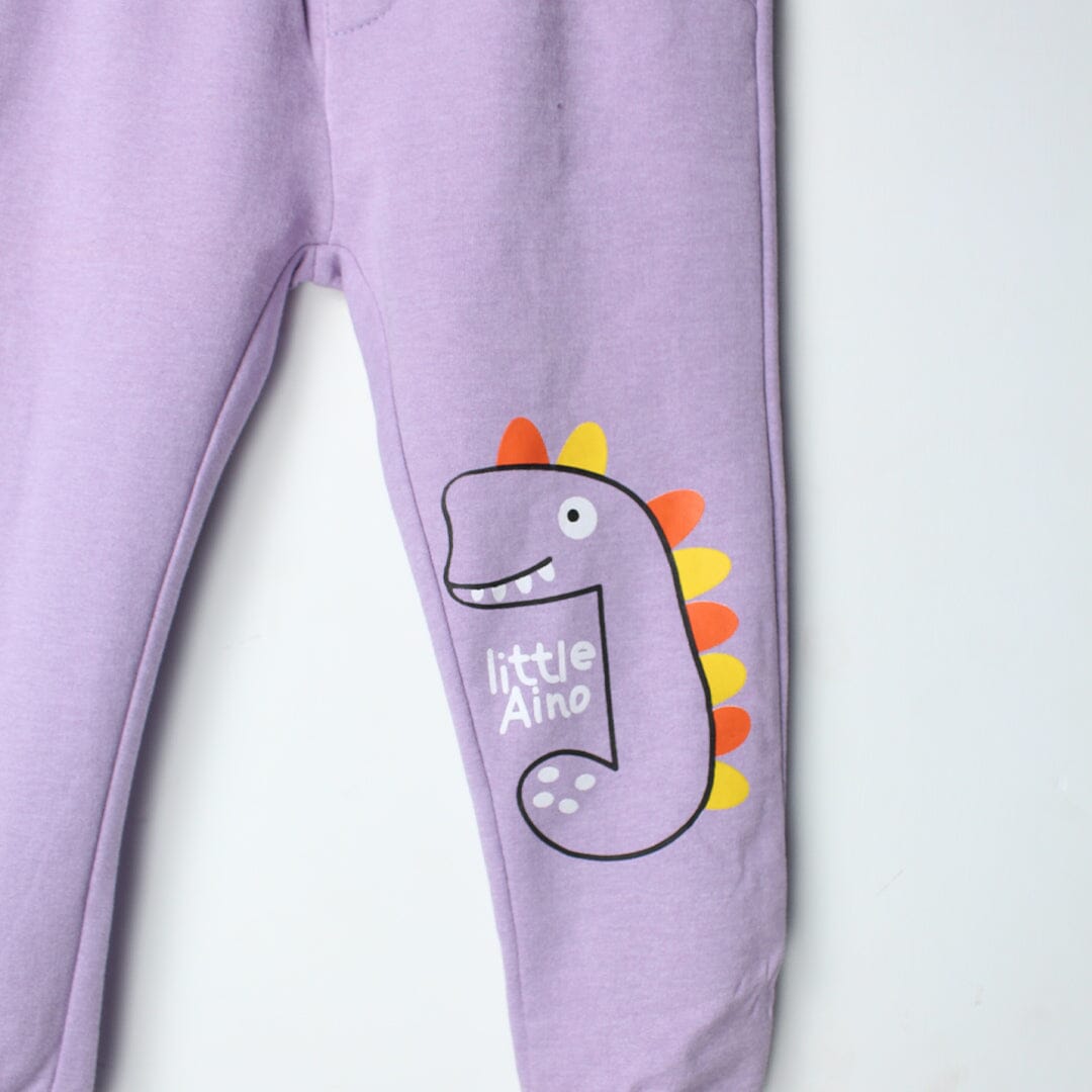 Stylish Purple Themed Kids Trouser Trouser Iluvlittlepeople 