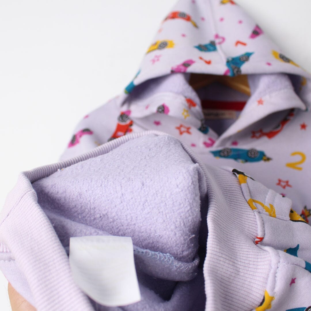 Elegant Purple Themed Kids Hoodie Hoodie Iluvlittlepeople 