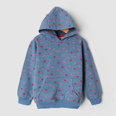 Desire Blue Themed Kids Hoodie Hoodie Iluvlittlepeople 6-9 Months Blue Winter