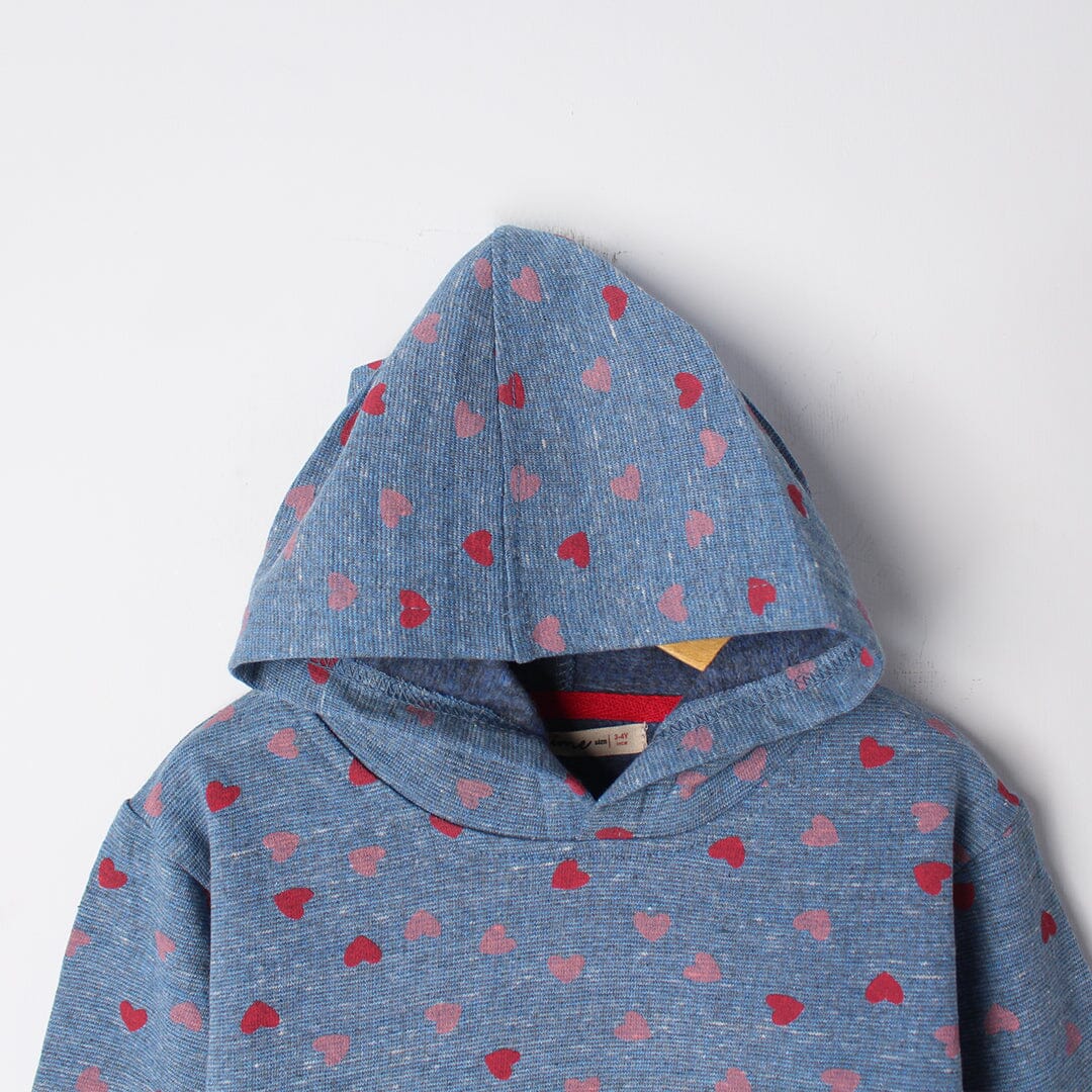 Desire Blue Themed Kids Hoodie Hoodie Iluvlittlepeople 