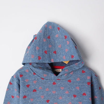 Desire Blue Themed Kids Hoodie Hoodie Iluvlittlepeople 