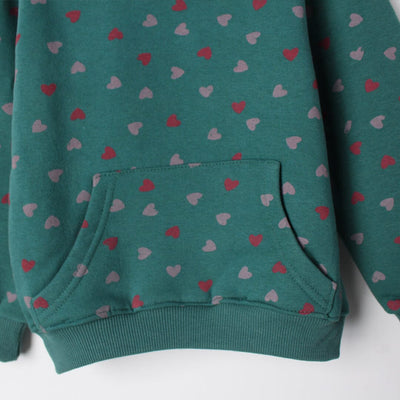 Desire Green Themed Kids Hoodie Hoodie Iluvlittlepeople 