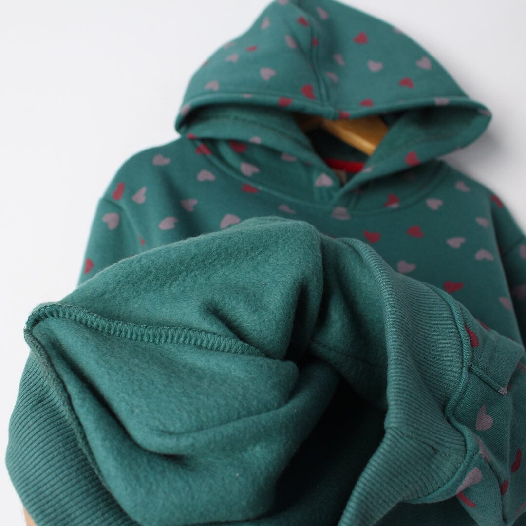 Desire Green Themed Kids Hoodie Hoodie Iluvlittlepeople 