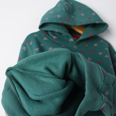 Desire Green Themed Kids Hoodie Hoodie Iluvlittlepeople 