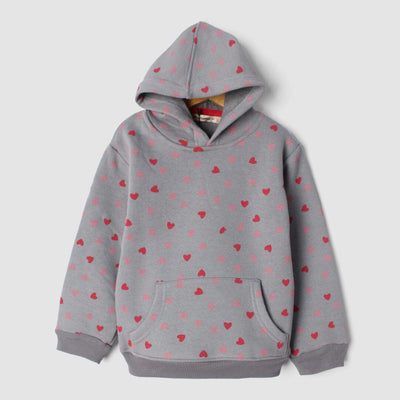 Urge Grey Themed Kids Hoodie Hoodie Iluvlittlepeople 6-9 Months Grey Winter