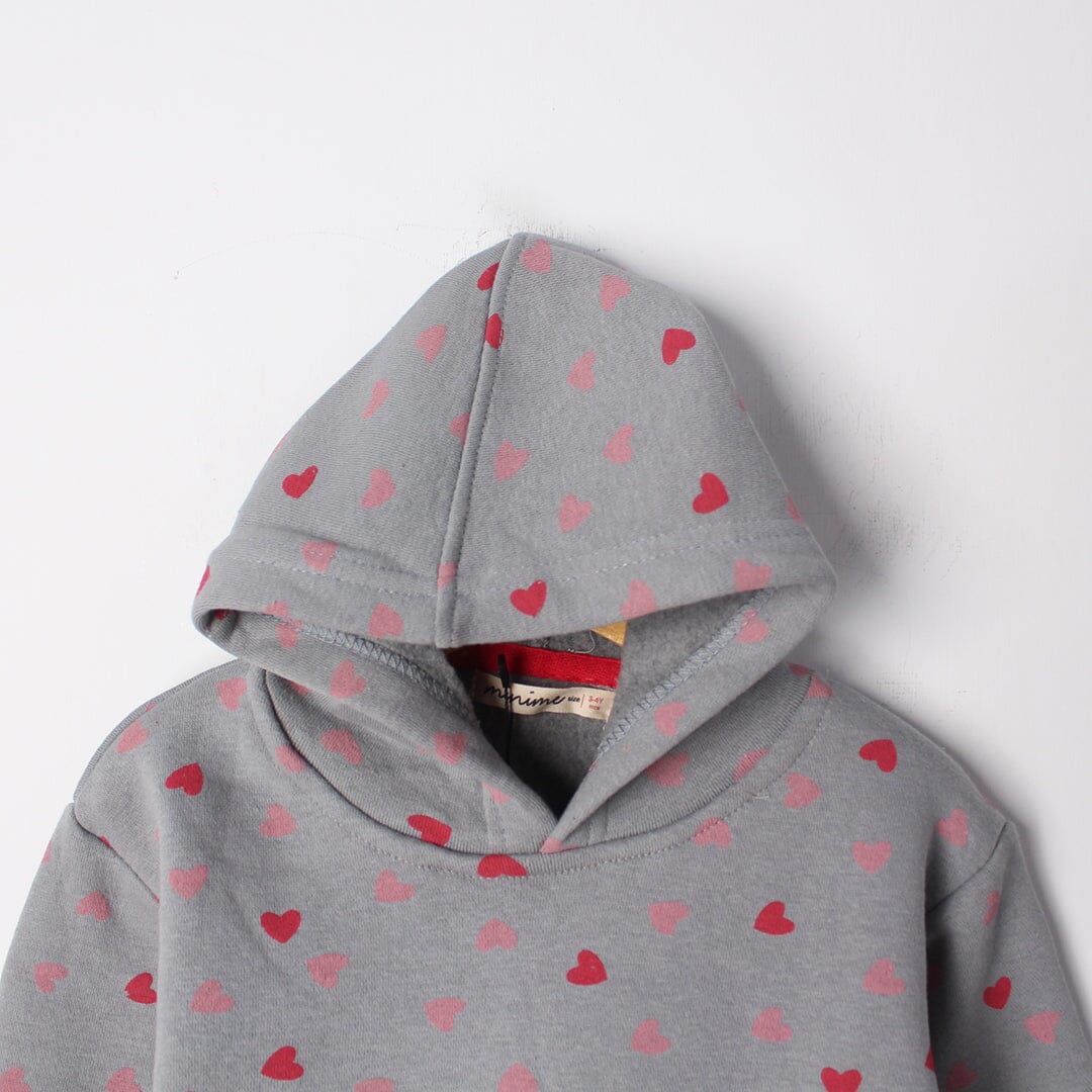 Urge Grey Themed Kids Hoodie Hoodie Iluvlittlepeople 