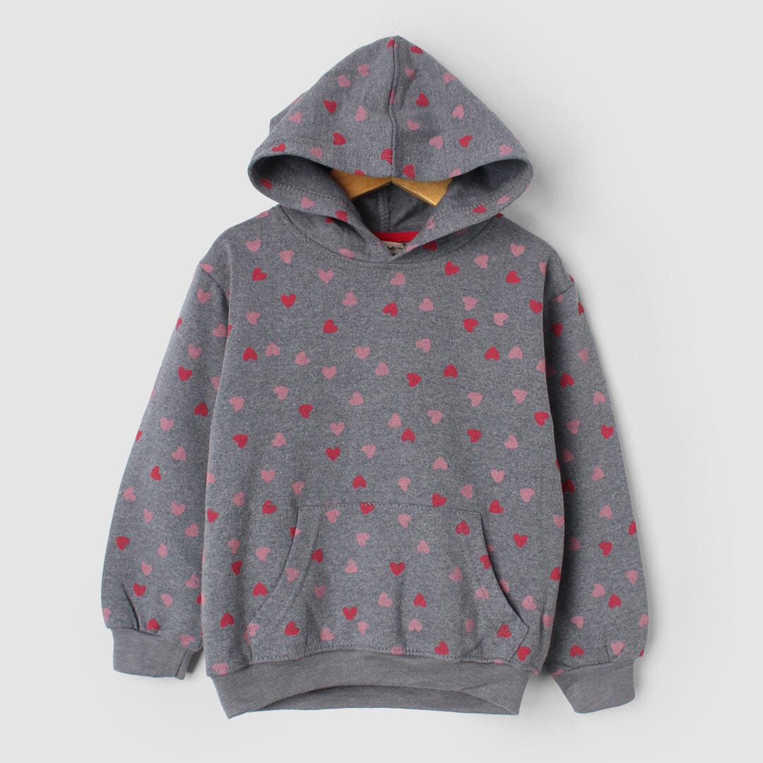 Urge Grey Themed Kids Hoodie Hoodie Iluvlittlepeople 6-9 Months Grey Winter