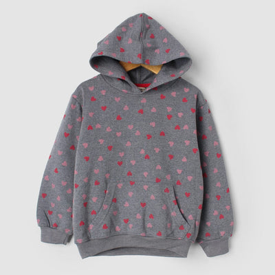 Urge Grey Themed Kids Hoodie Hoodie Iluvlittlepeople 6-9 Months Grey Winter