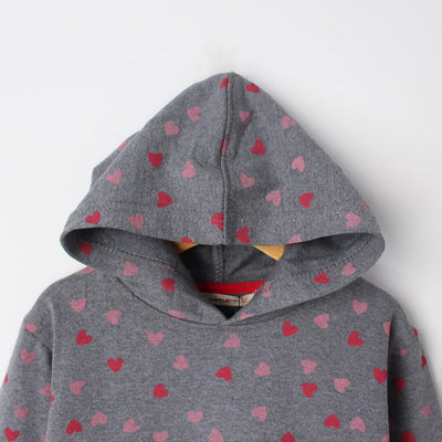 Urge Grey Themed Kids Hoodie Hoodie Iluvlittlepeople 