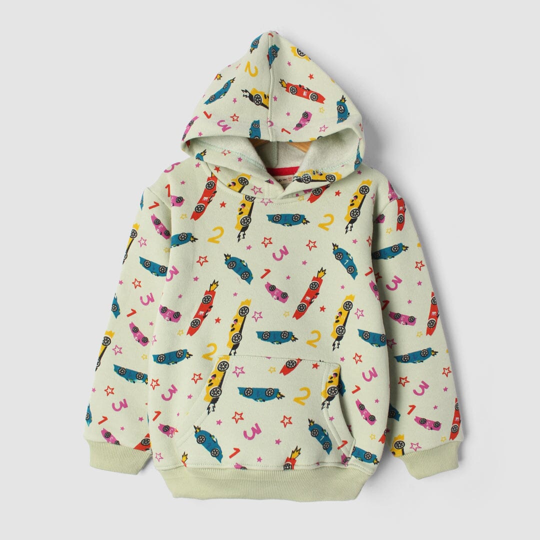 Desire Green Themed Kids Hoodie Hoodie Iluvlittlepeople 6-9 Months Green Winter