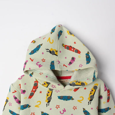 Desire Green Themed Kids Hoodie Hoodie Iluvlittlepeople 