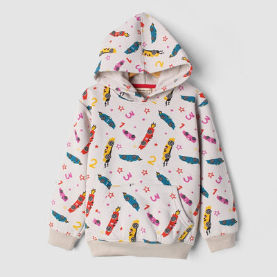 Urge Grey Themed Kids Hoodie Hoodie Iluvlittlepeople 6-9 Months Grey Winter