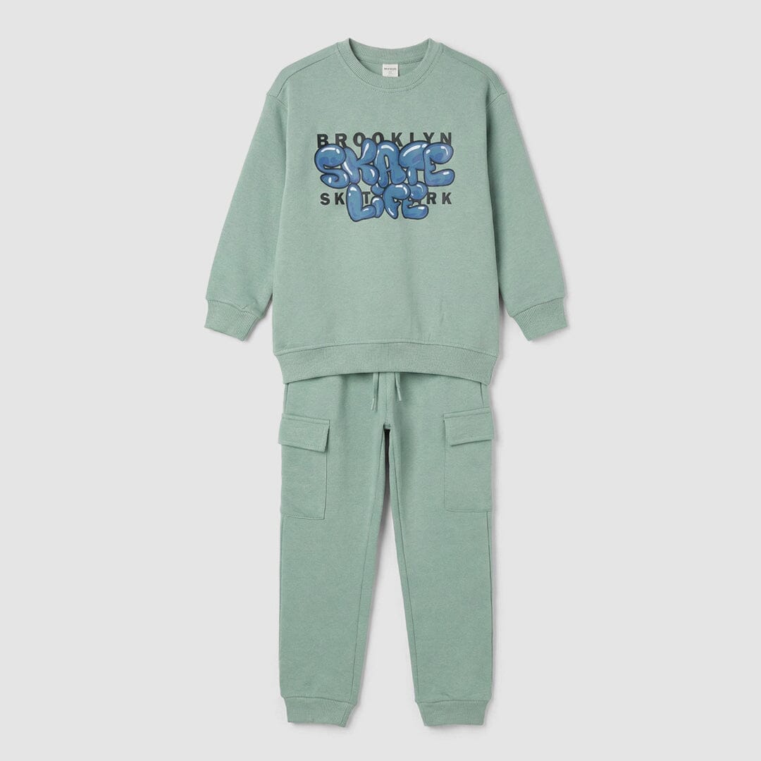 Inspire 2Pc Green Themed For Boys 2Pc Boys Iluvlittlepeople 6-7 Years Winter Green