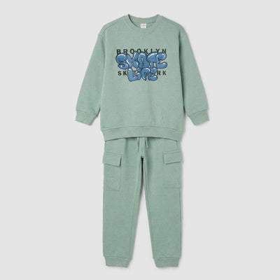 Inspire 2Pc Green Themed For Boys 2Pc Boys Iluvlittlepeople 6-7 Years Winter Green