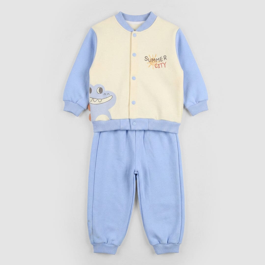 Stylish 2Pc Blue Themed Boys Set 2Pc Boys Iluvlittlepeople 9-12 Months Winter Blue