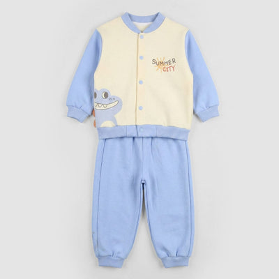 Stylish 2Pc Blue Themed Boys Set 2Pc Boys Iluvlittlepeople 9-12 Months Winter Blue