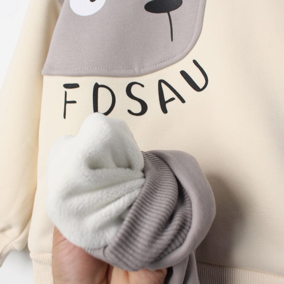 Stylish 2Pc Off White Themed Boys Set 2Pc Boys Iluvlittlepeople 