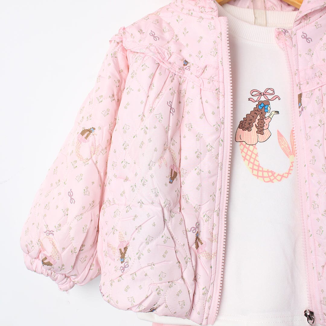 Desire 3Pc Pink Themed Girls Set 3Pc Set Iluvlittlepeople 