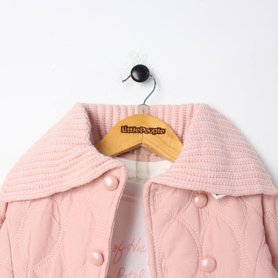 Desire 3Pc Peach Themed Girls Set 3Pc Set Iluvlittlepeople 