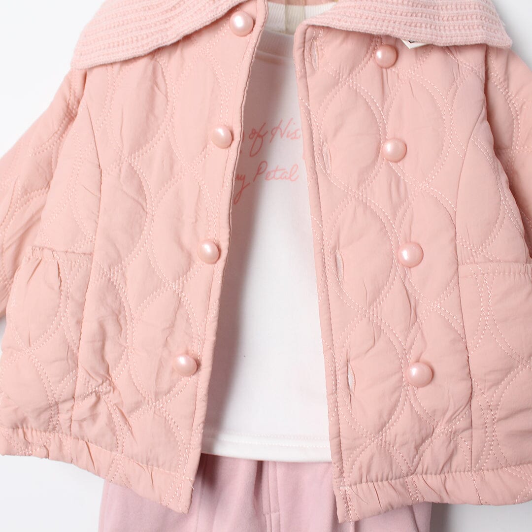 Desire 3Pc Peach Themed Girls Set 3Pc Set Iluvlittlepeople 