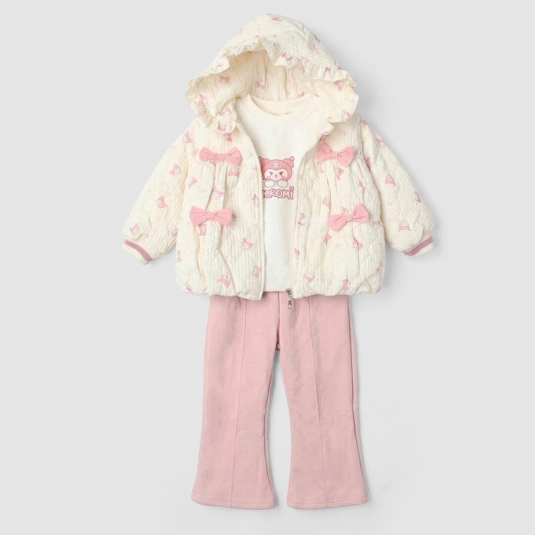 Urge 3Pc Off White Themed Girls Set 3Pc Set Iluvlittlepeople 9-12 Months Winter Off White