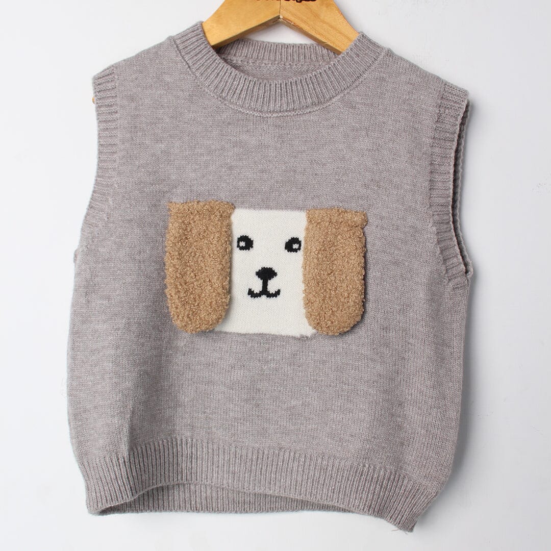 Cozy Grey Themed Kids Sweater & Casual Shirt Sweater Iluvlittlepeople 