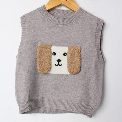 Cozy Grey Themed Kids Sweater & Casual Shirt Sweater Iluvlittlepeople 