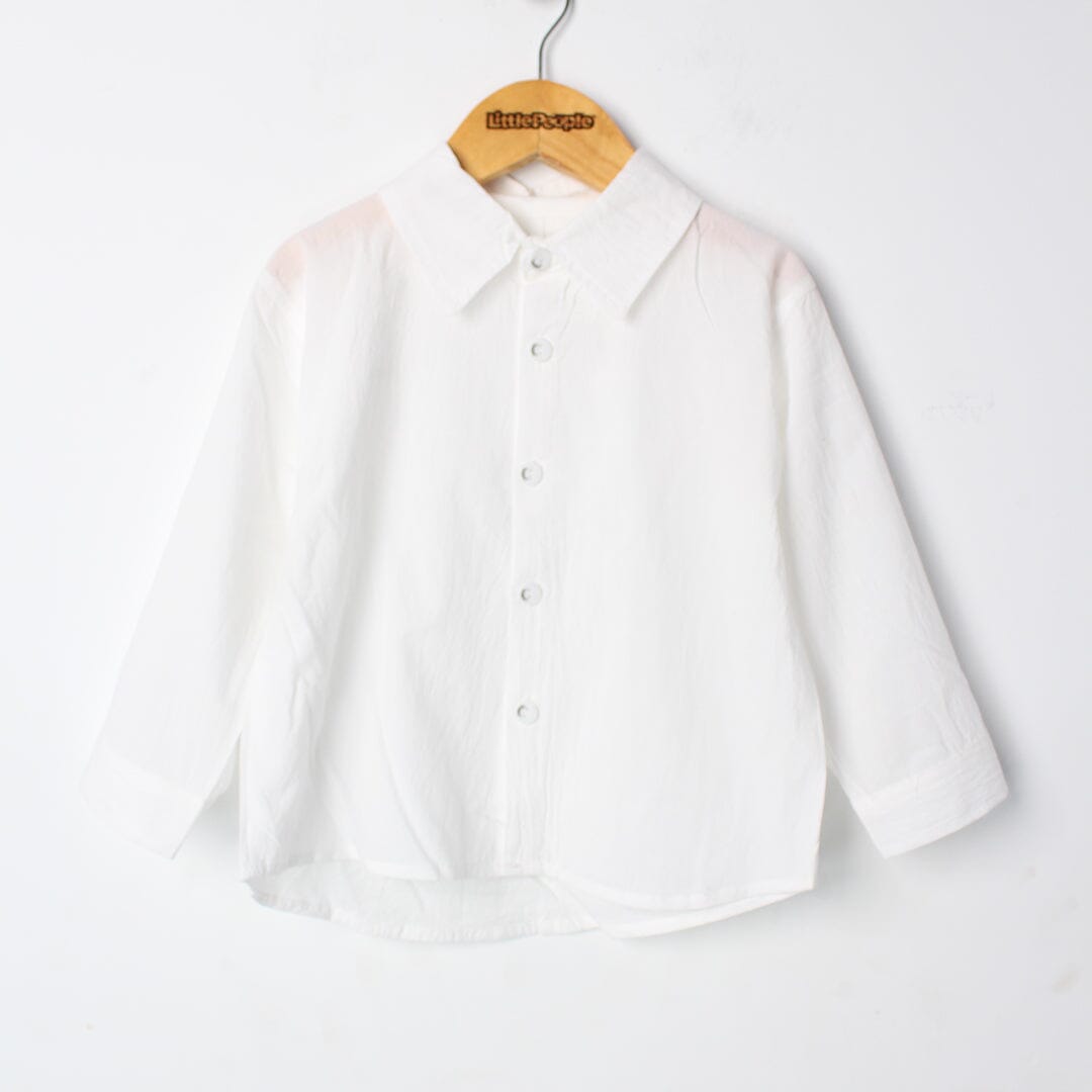 Ivory Off White Themed Kids Sweater & Casual Shirt Sweater Iluvlittlepeople 