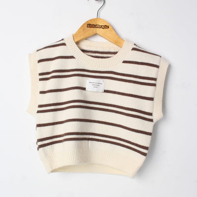 Ivory Off White Themed Kids Sweater & Casual Shirt Sweater Iluvlittlepeople 
