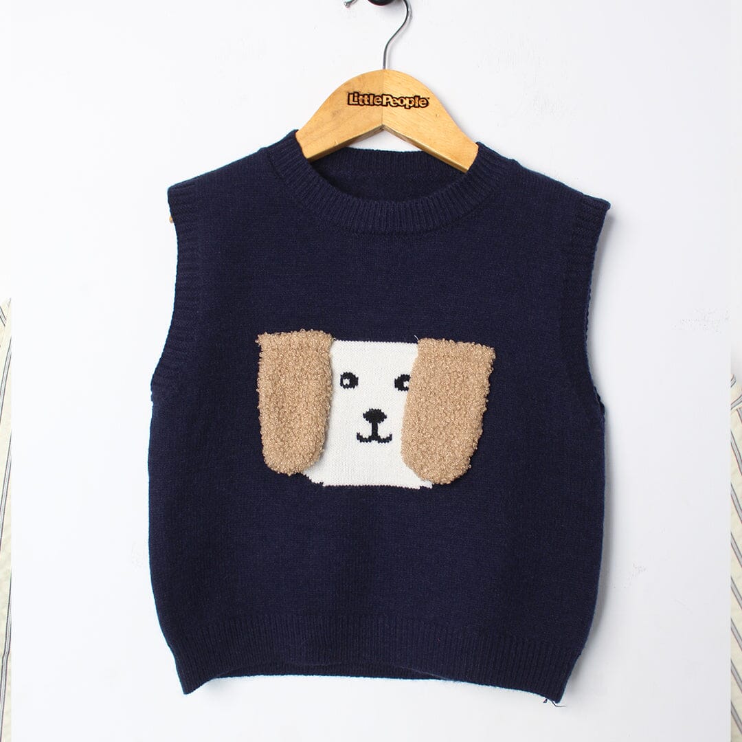 Modern Blue Themed Kids Sweater & Casual Shirt Sweater Iluvlittlepeople 