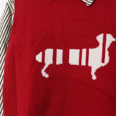Cherry Red Themed Kids Sweater & Casual Shirt Sweater Iluvlittlepeople 