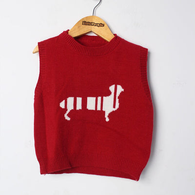 Cherry Red Themed Kids Sweater & Casual Shirt Sweater Iluvlittlepeople 