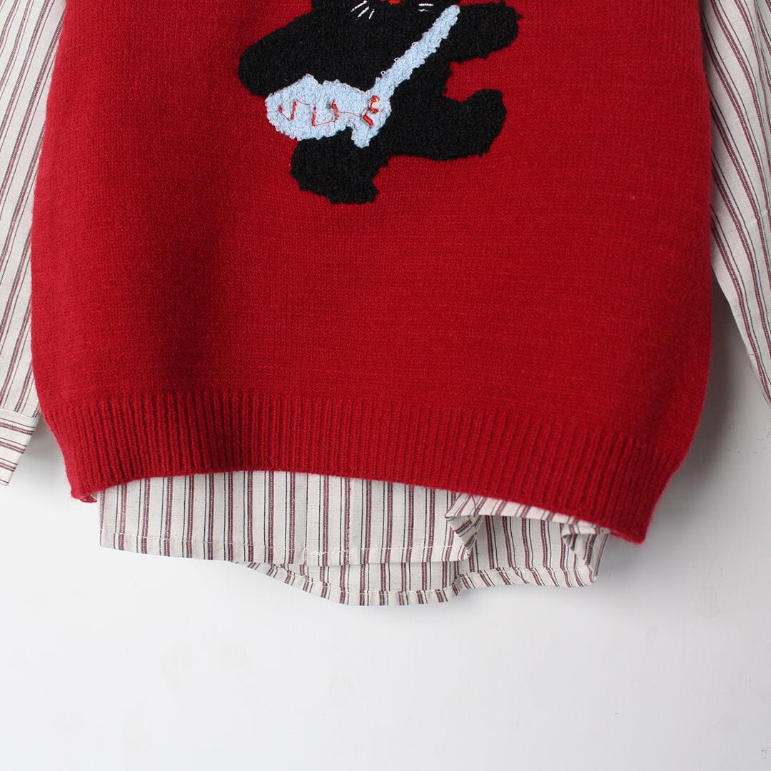 Ruby Red Themed Kids Sweater & Casual Shirt Sweater Iluvlittlepeople 