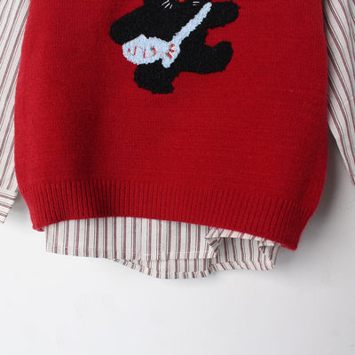 Ruby Red Themed Kids Sweater & Casual Shirt Sweater Iluvlittlepeople 
