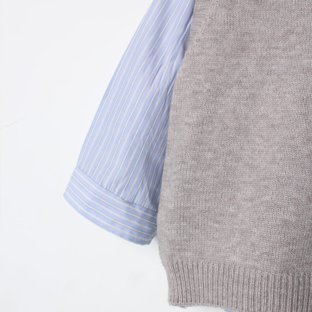 Stylish Grey Themed Kids Sweater & Casual Shirt Sweater Iluvlittlepeople 