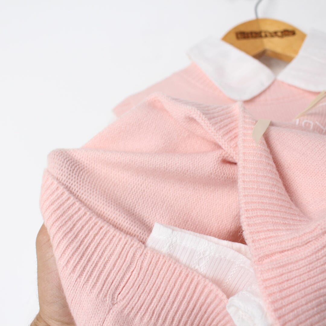 Sweet Pink Themed Girls Sweater & Shirt Sweater Iluvlittlepeople 