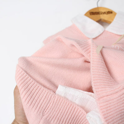 Sweet Pink Themed Girls Sweater & Shirt Sweater Iluvlittlepeople 