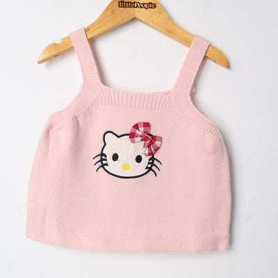 Sweet Pink Themed Girls Sweater & Sweatshirt Sweater Iluvlittlepeople 