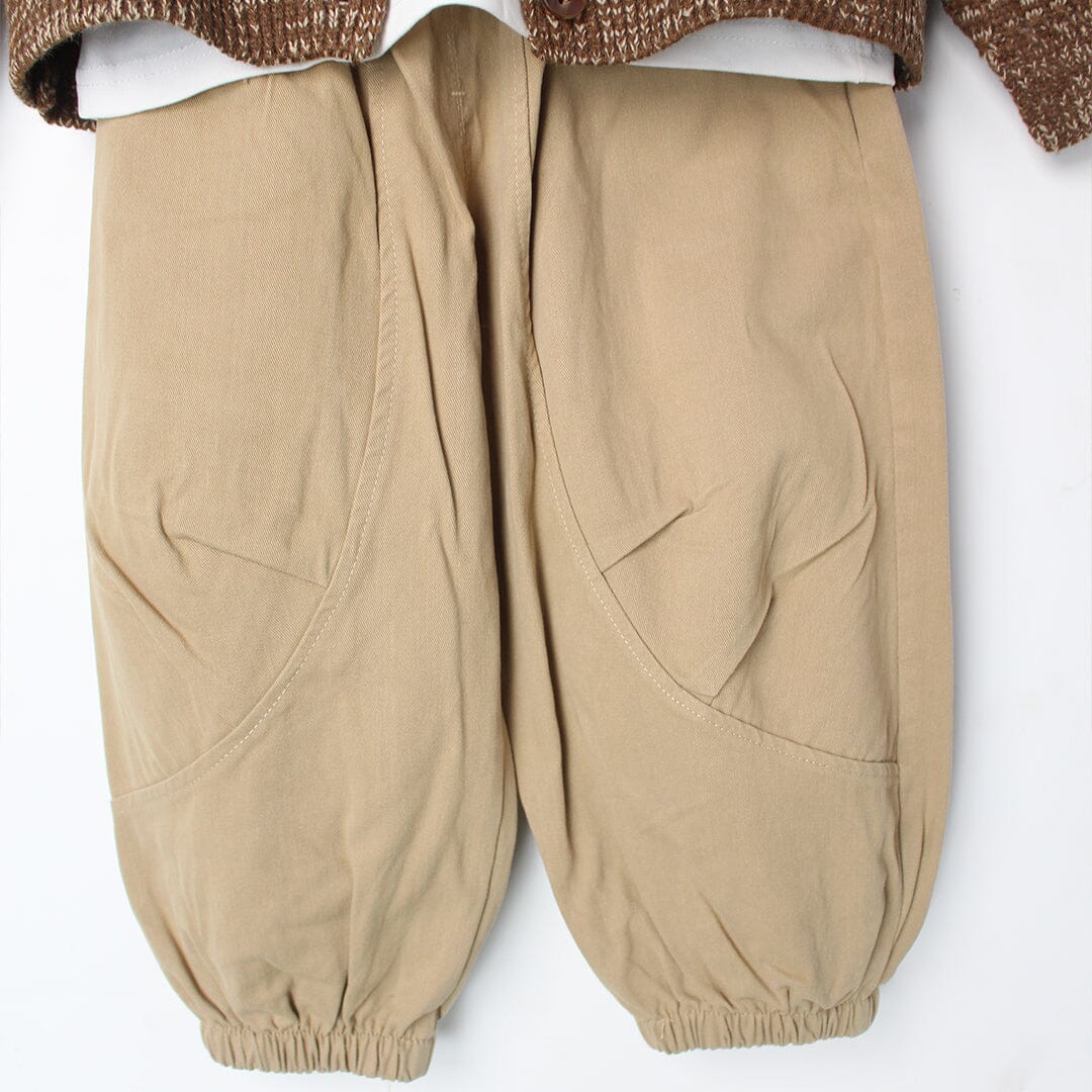 Modern Brown Themed 3Pc Boys Set 3Pc Set Iluvlittlepeople 