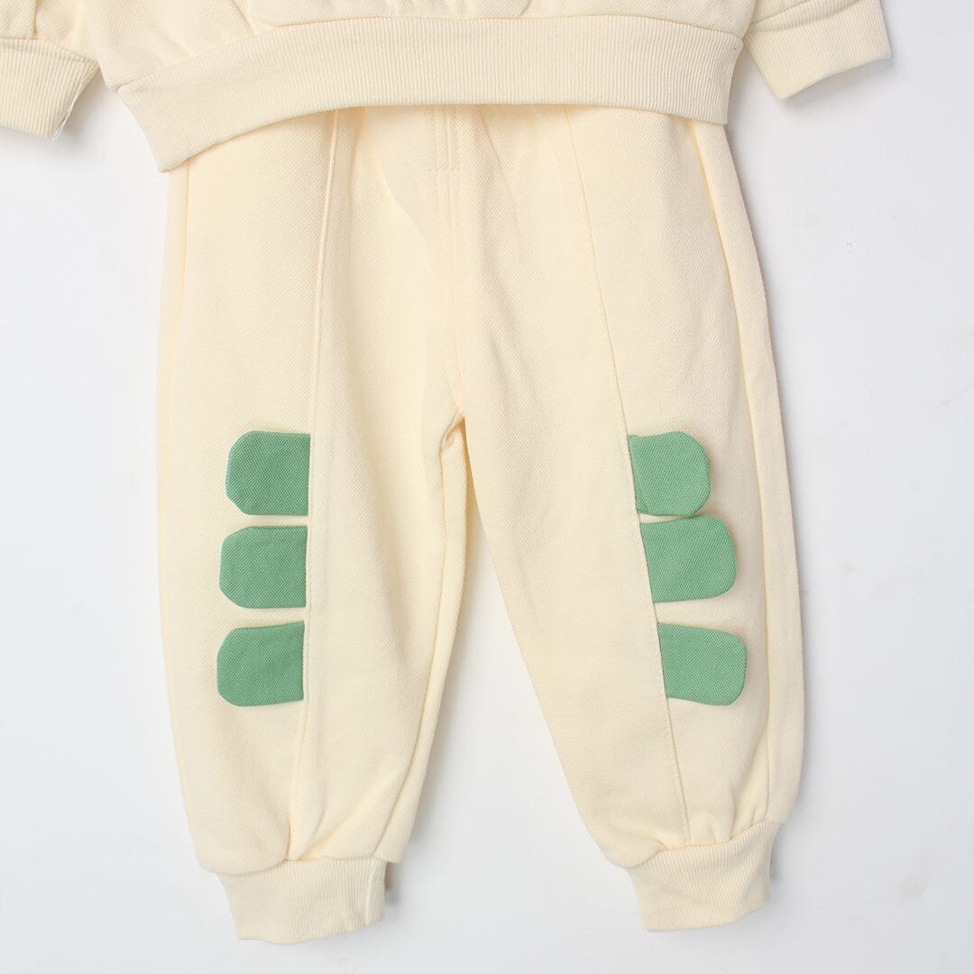 Modern Off White Themed 2Pc Boys Set 2Pc Set Iluvlittlepeople 