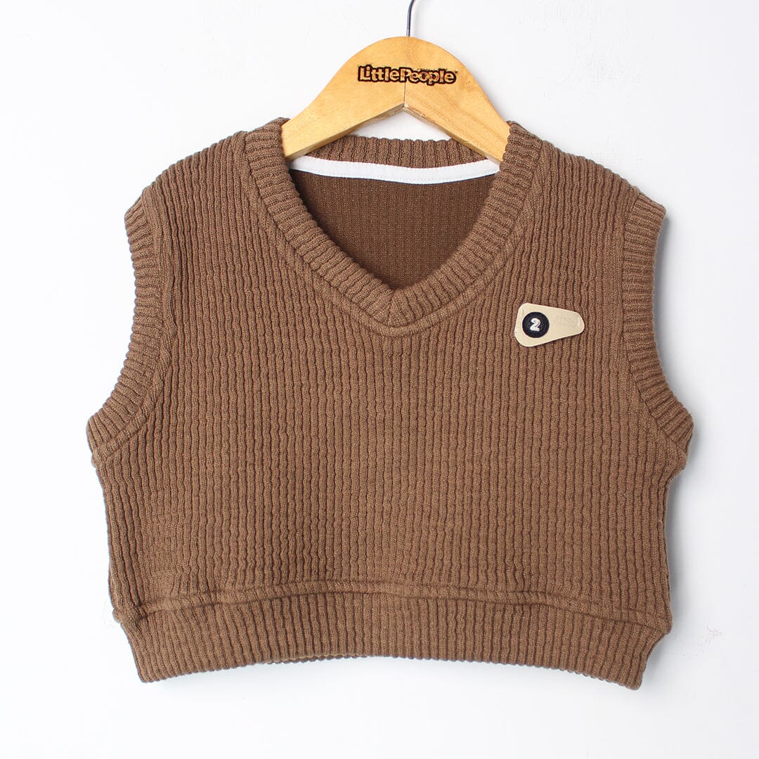 Decent Brown Themed Kids Sweater & Casual Shirt Sweater Iluvlittlepeople 