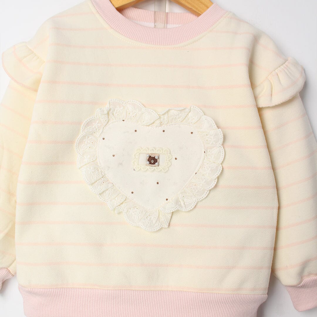 Desire 2Pc Off White Themed Girls Set 2Pc Set Iluvlittlepeople 