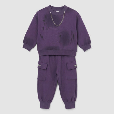 Inspire Purple Themed 2Pc Boys Set 2Pc Set Iluvlittlepeople 2-3 Years Winter Purple
