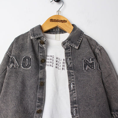 Amaze Grey Themed 3Pc Boys Set 3Pc Set Iluvlittlepeople 