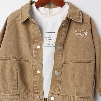 Ecru Beige Themed 3Pc Boys Set 3Pc Set Iluvlittlepeople 