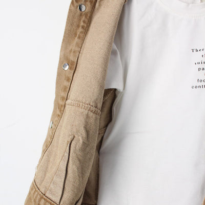 Ecru Beige Themed 3Pc Boys Set 3Pc Set Iluvlittlepeople 