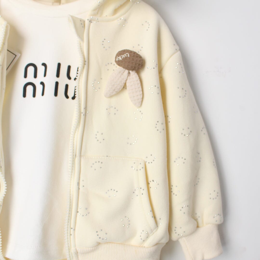 Stylish Off White Themed 3Pc Boys Set 3Pc Set Iluvlittlepeople 