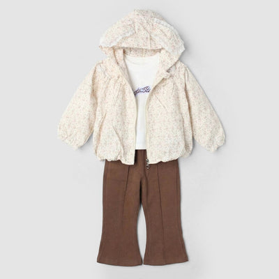 Stylish Off White Themed 3Pc Boys Set 3Pc Set Iluvlittlepeople 18-24 Months Winter Off White