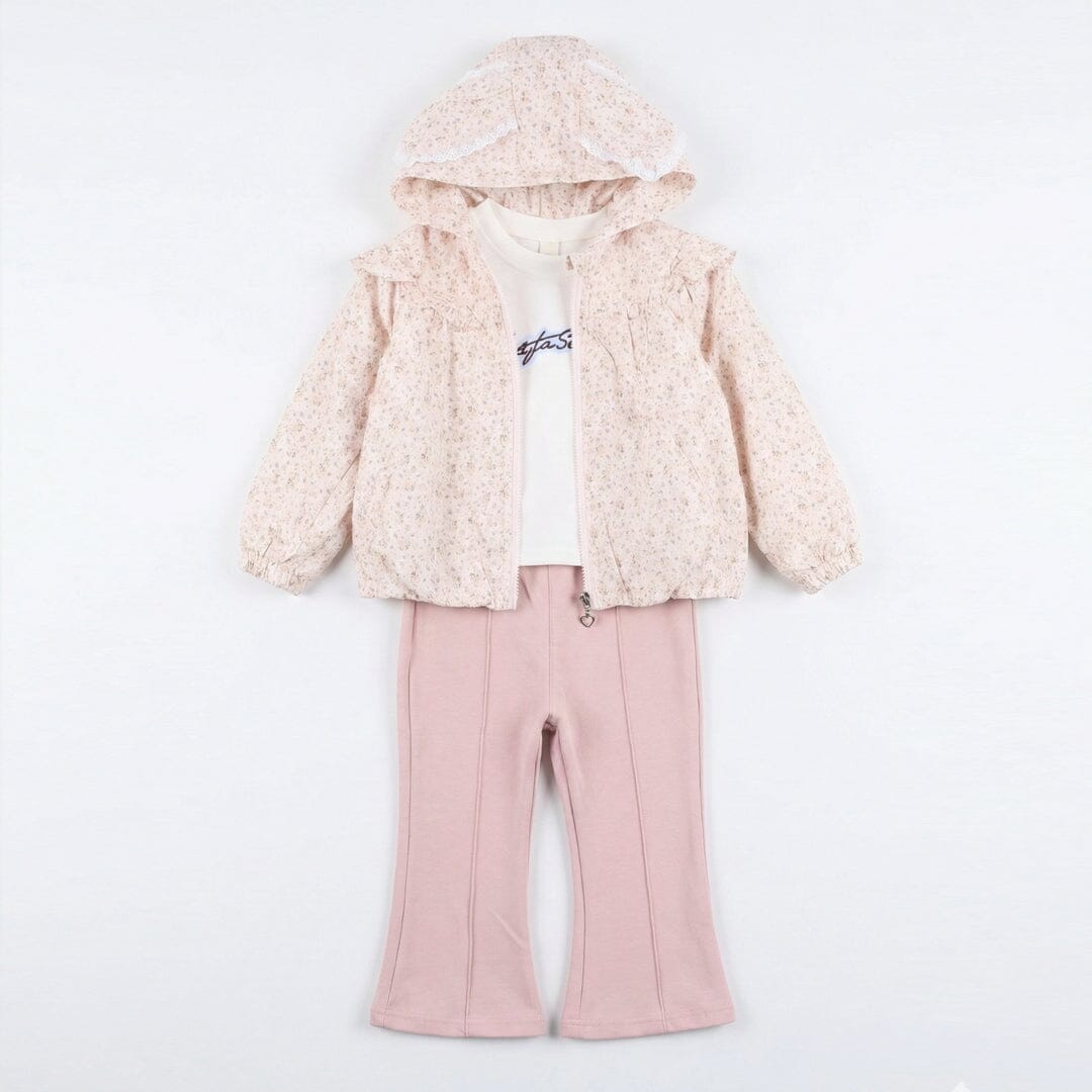 Desire 3Pc Pink Themed Girls Set 3Pc Set Iluvlittlepeople 18-24 Months Winter Pink