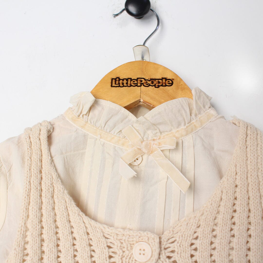 Stylish 3Pc Off White Themed Girls Set 3Pc Set Iluvlittlepeople 